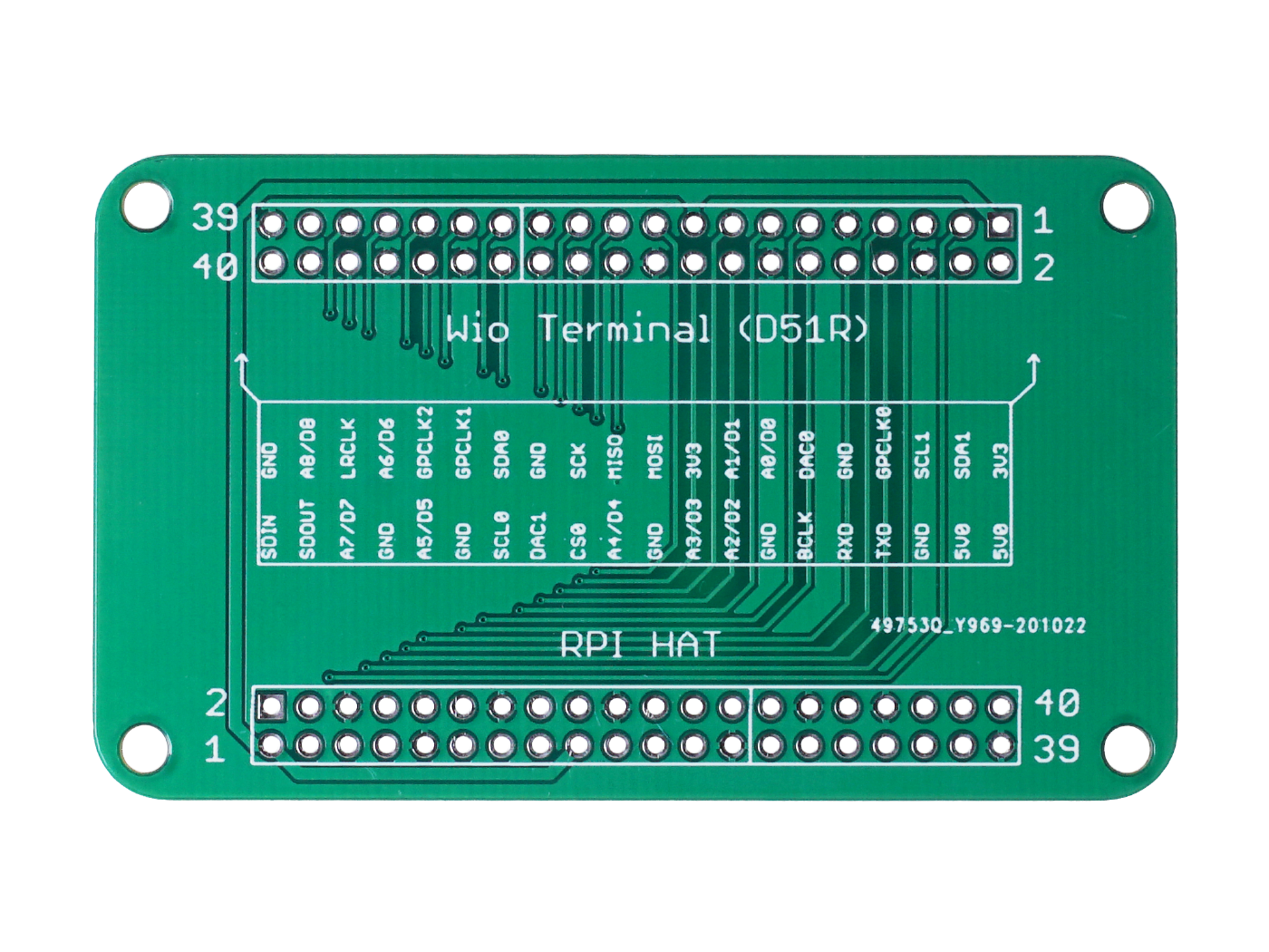 40 Pin Raspberry Pi Hat Adapter Board For Wio Terminal - Image 5