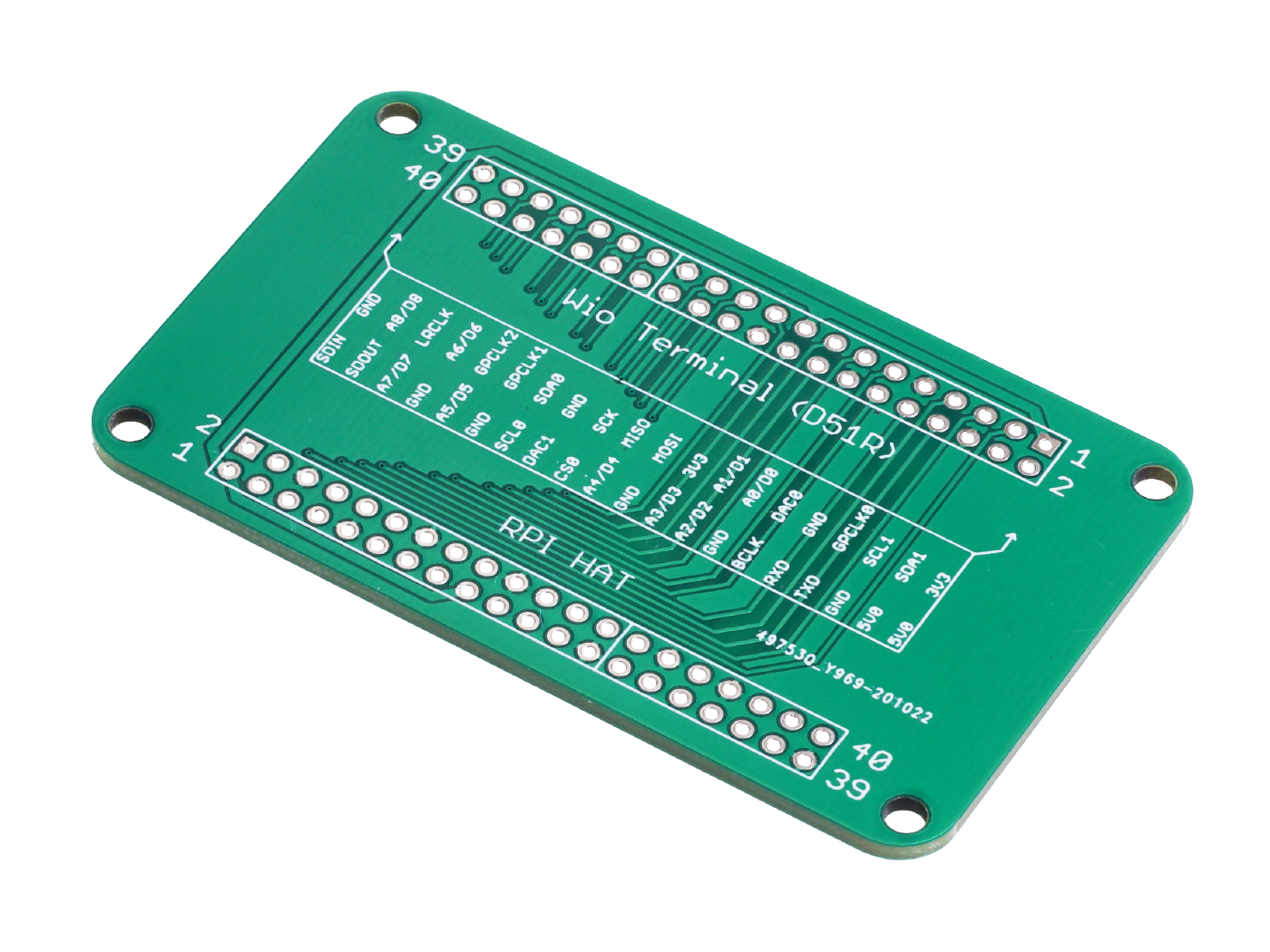 40 Pin Raspberry Pi Hat Adapter Board For Wio Terminal - Image 3