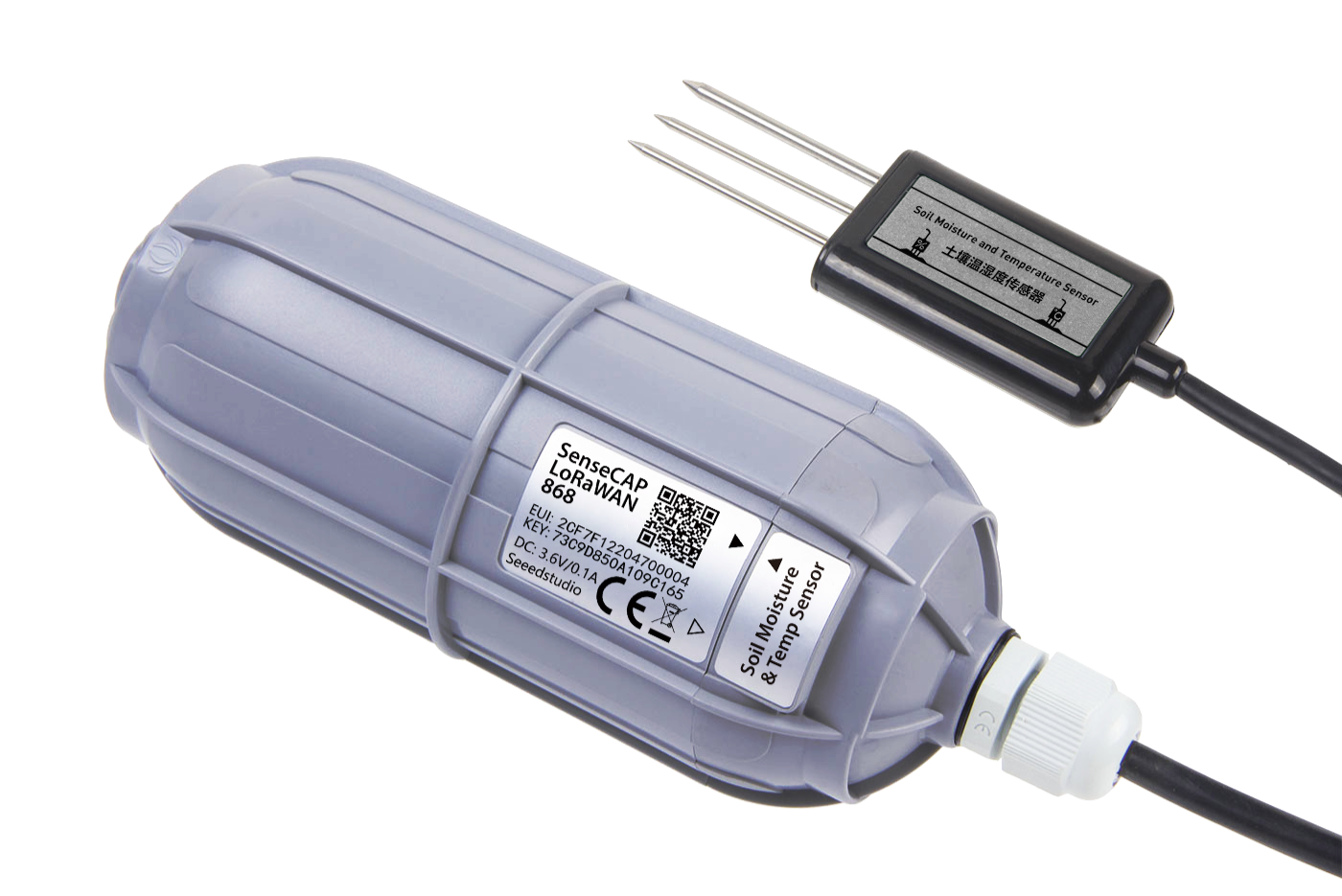 SenseCAP Wireless Soil Moisture and Temperature Sensor - LoRaWAN EU868MHz - Image 2