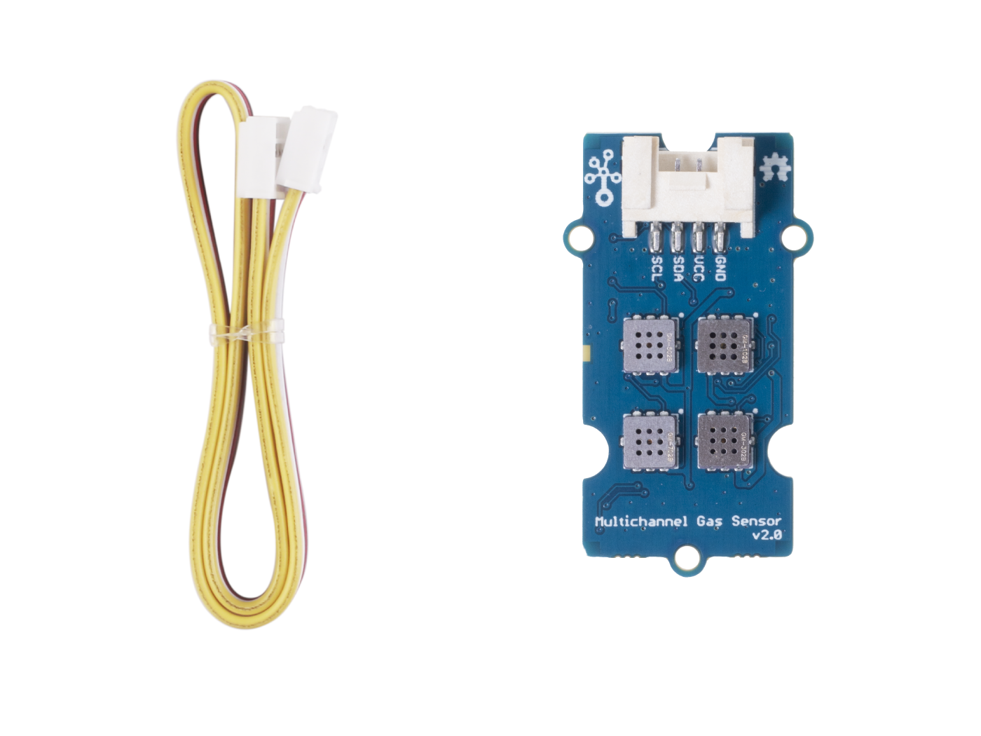 Grove - Multichannel Gas Sensor v2 - Besides CO, NO2, C2H5CH, VOC - MEMS gas sensor - Image 4