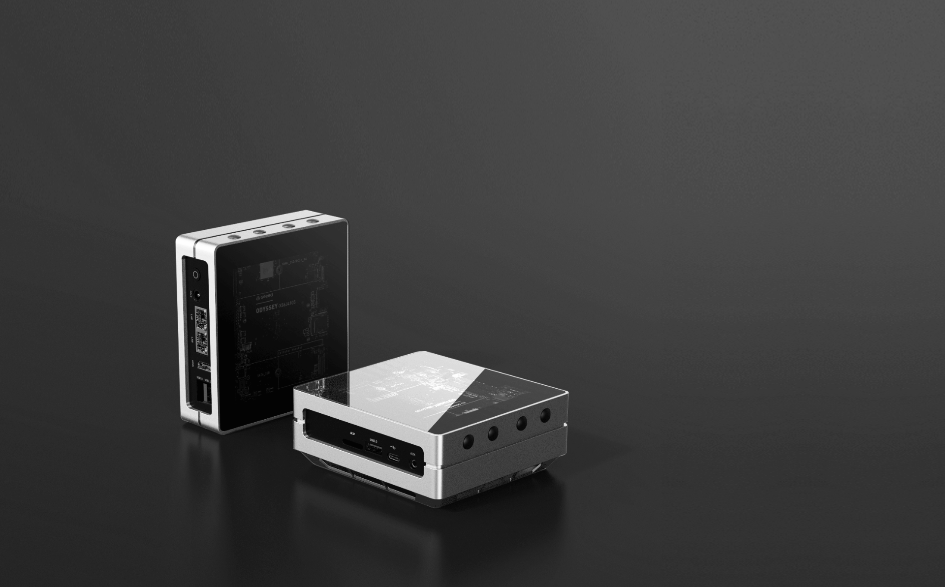 re_computer case (Silver Metal Edition): Most Compatible Enclosure for popular SBCs including ODYSSEY - X86J4105, Raspberry Pi, BeagleBone and Jetson Nano/Xavier NX - Image 4