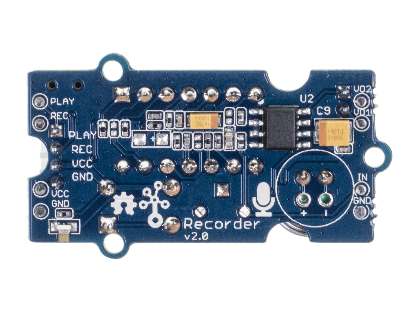Grove -Recorder v2.0 (ISD1820PY) with Loudspeaker/Volume Amplifier (NS8002) - Image 5