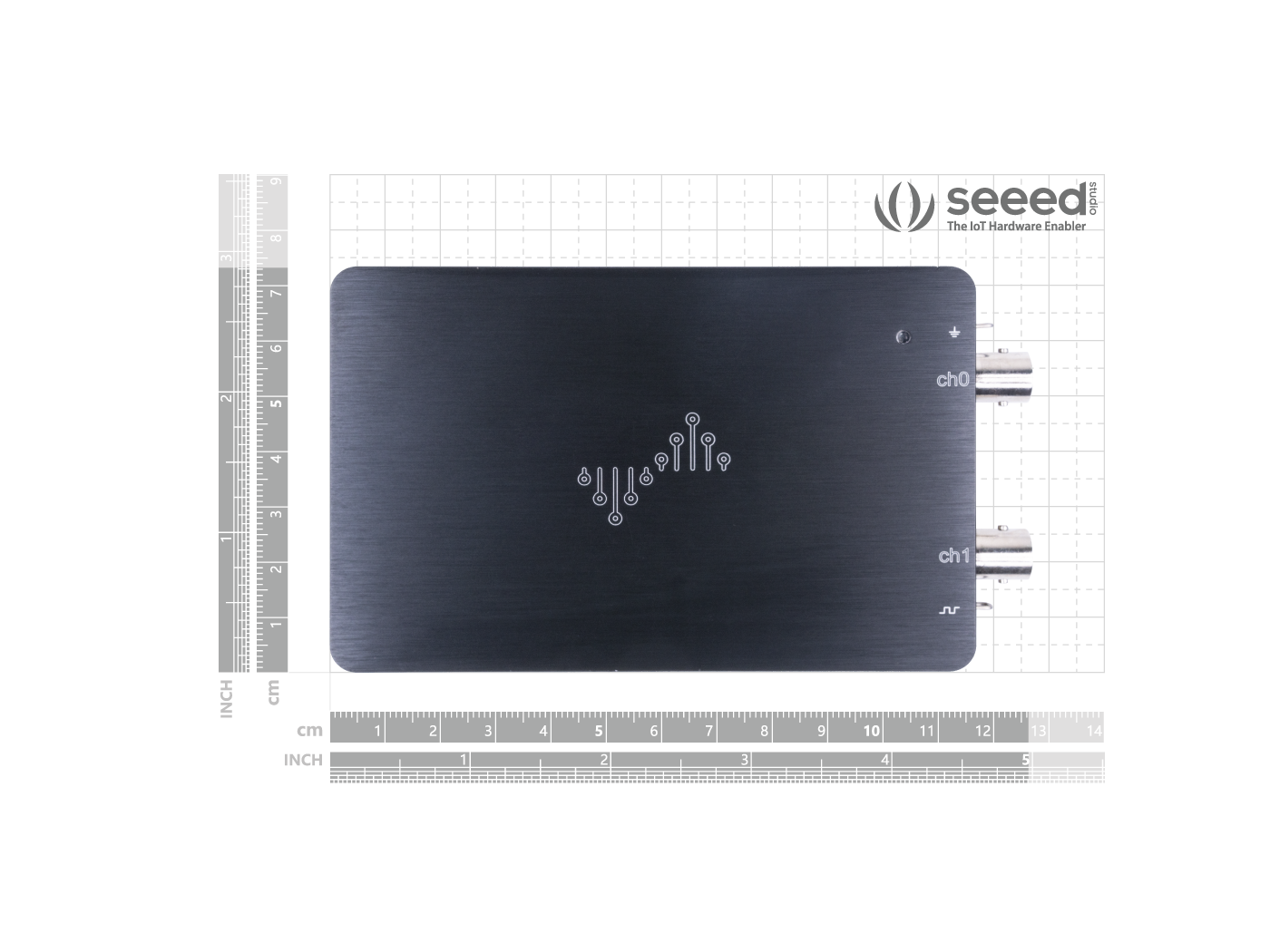 DSCope U3P100 Dual-Channel 1GSa/s Sampling/100Mhz Bandwidth USB3.0 - Portable Oscilloscope - Image 6