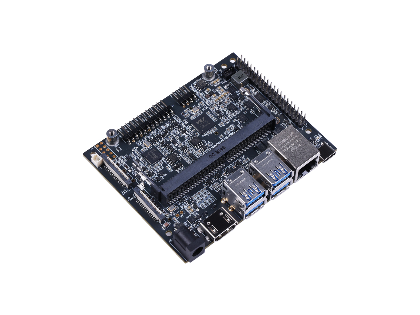 reComputer J401 - Open-source carrier board for Jetson Orin Nano/Orin NX (without power adapter) - Image 2