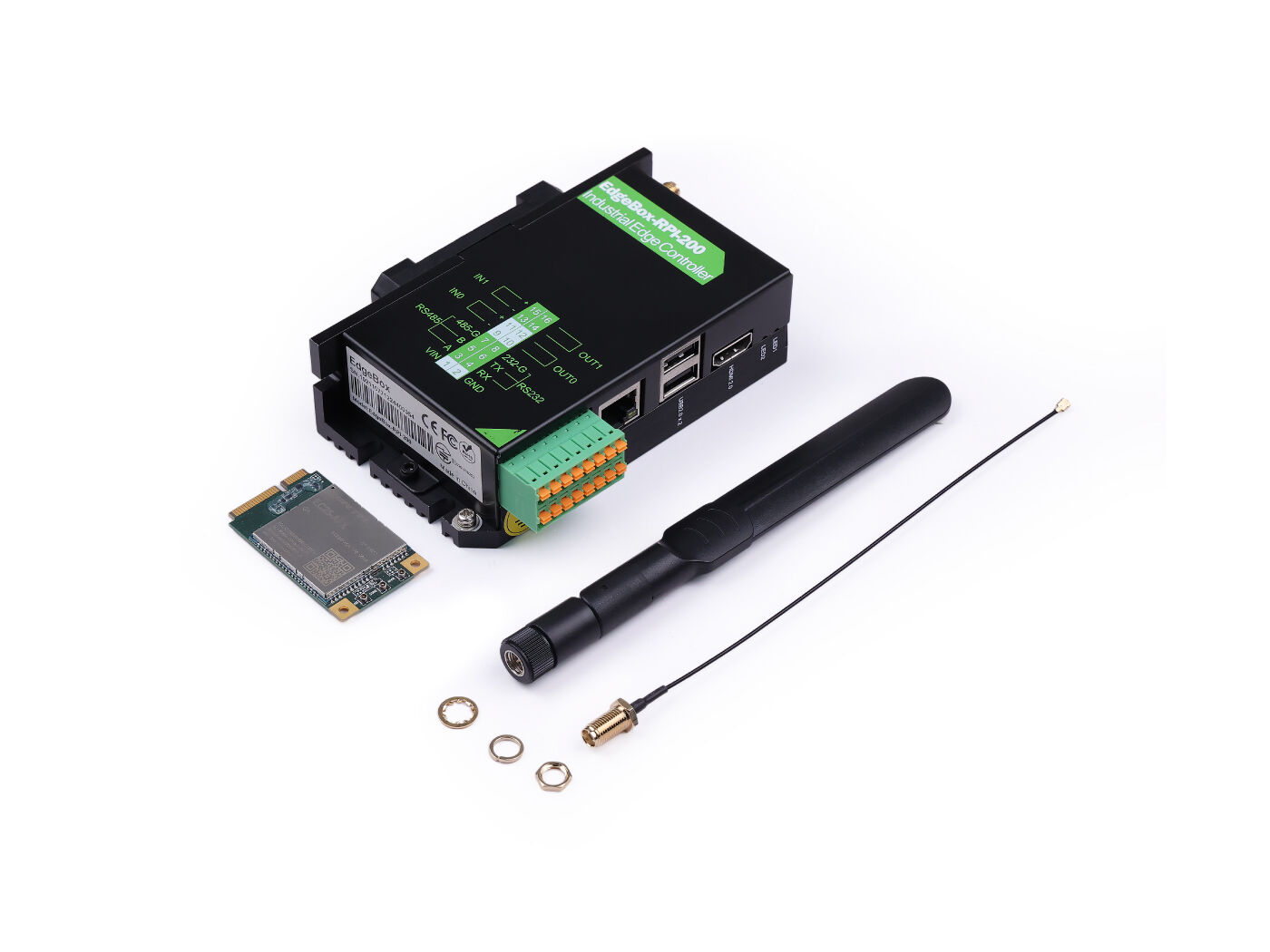 EdgeBox-RPI-200 Series & Optional Accessories