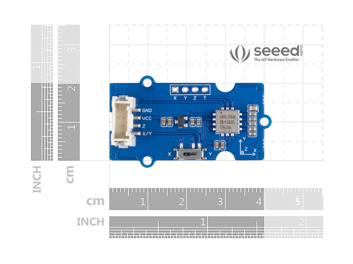 Grove - 3-Axis Analog Accelerometer ±20g (ADXL356B) - Image 4