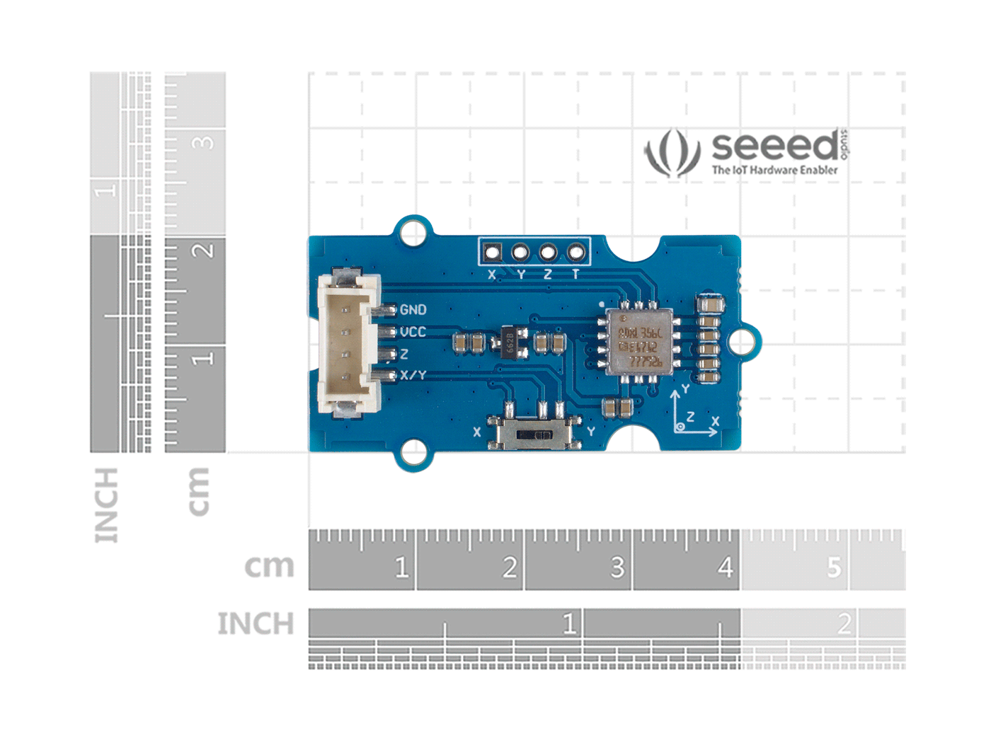 Grove - 3-Axis Analog Accelerometer ±40g (ADXL356C) - Image 4