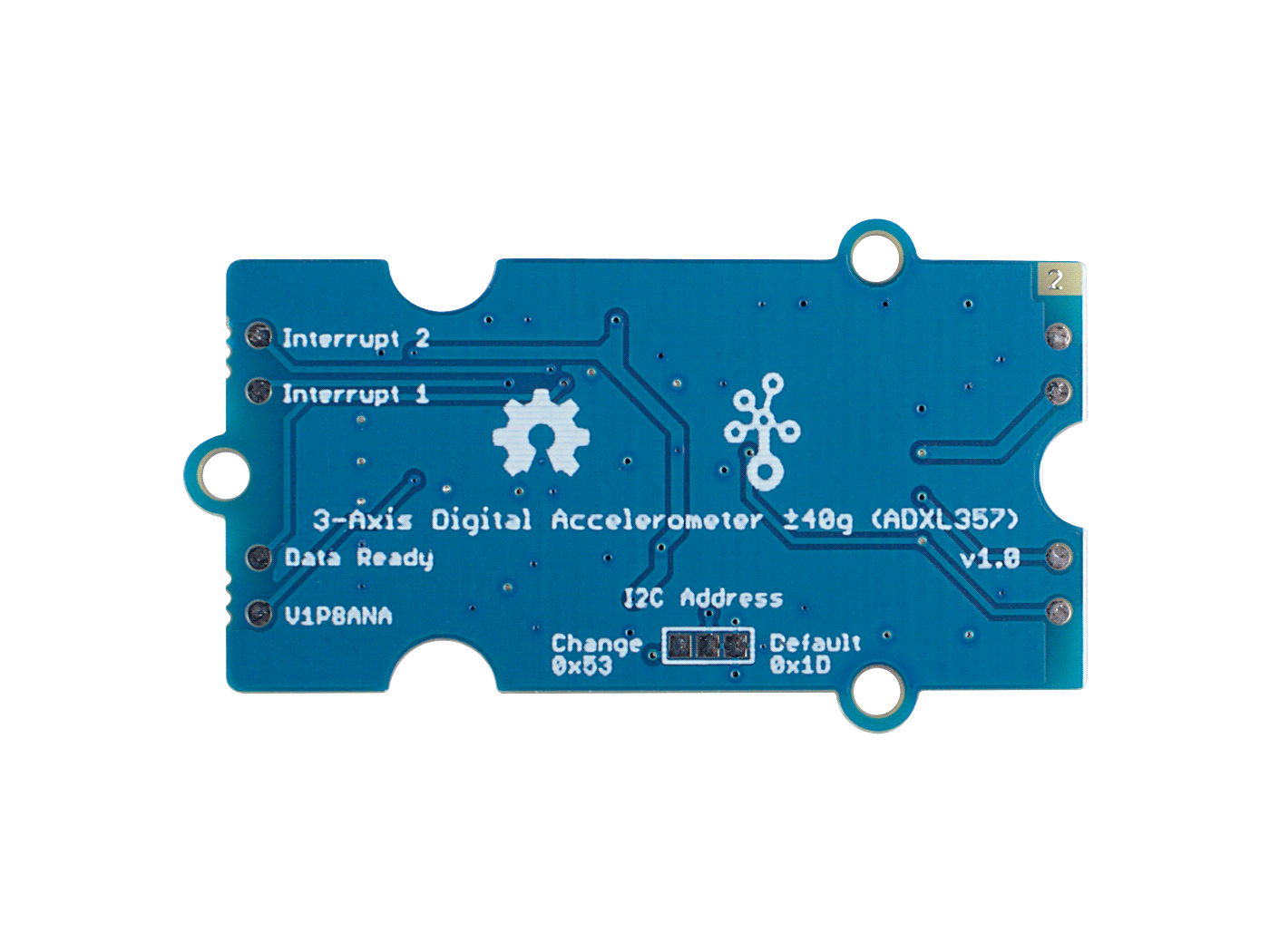 Grove - 3-Axis Digital Accelerometer ±40g (ADXL357) - Image 3