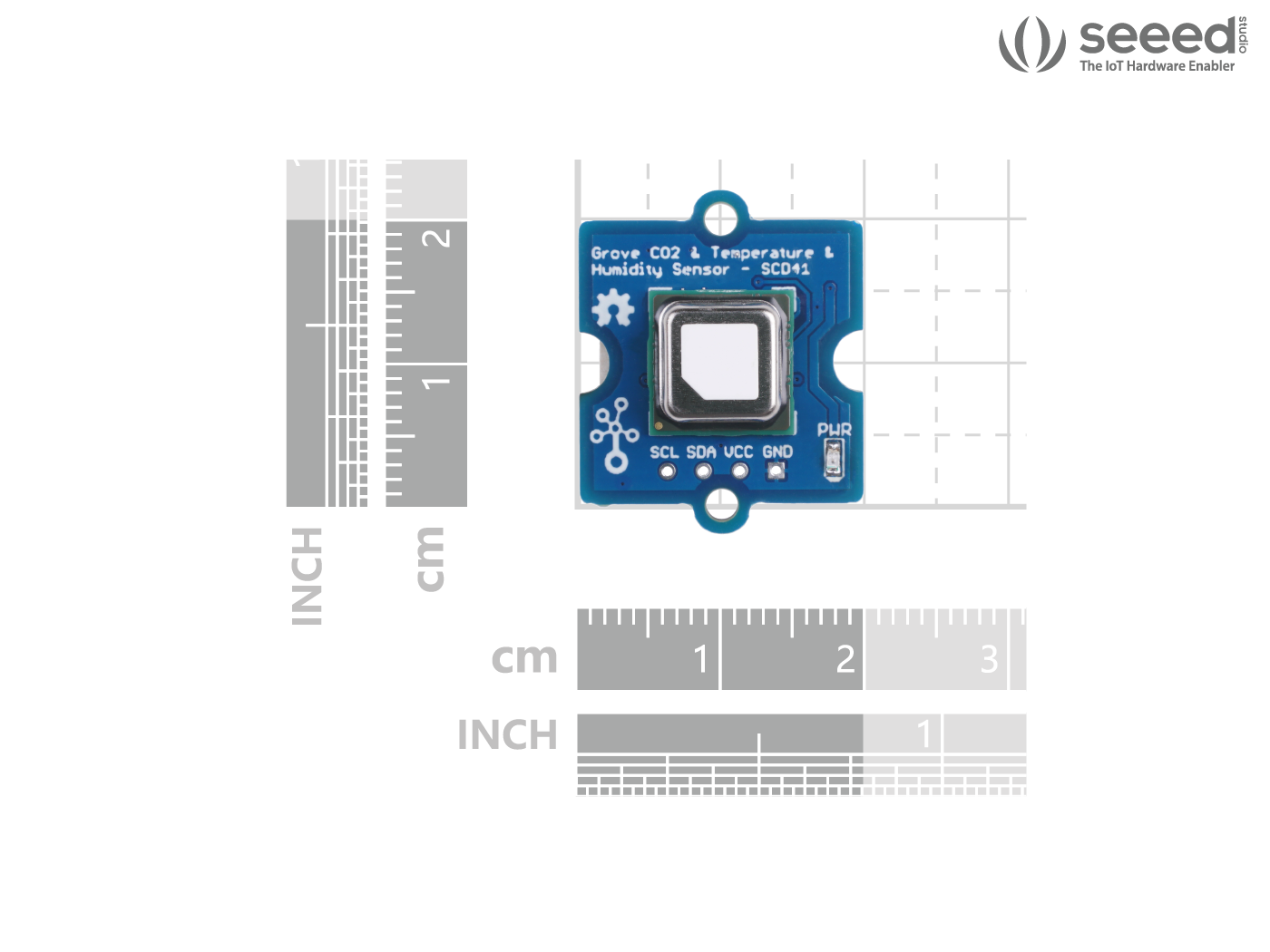 Grove - CO2 & Temperature & Humidity Sensor(SCD41)- photoacoustic NDIR technology, algorithms, ideal for Smart Ventilation System - Image 4