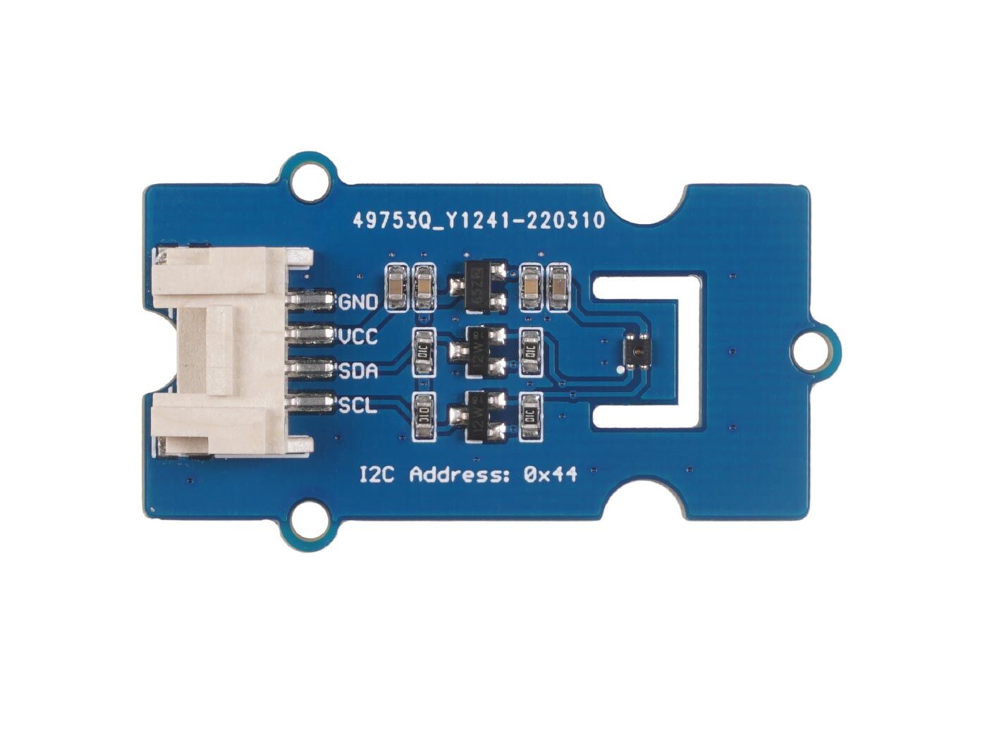 Grove - Temperature & Humidity Sensor(SHT41), I2C, ±1.8% / max. ±2.5% RH and ±0.2°C Temp, ideal for Climate Monitoring, Smart Home