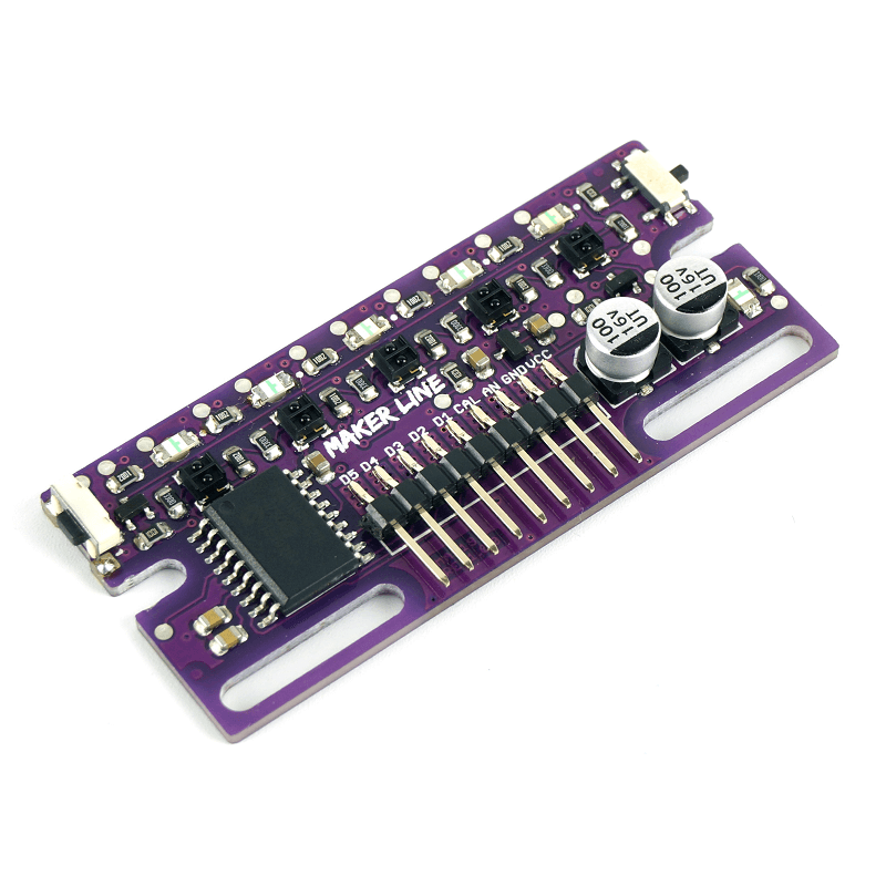 MAKER LINE - Simplifying Line Sensor (PIC16F1827)