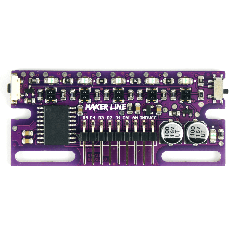 MAKER LINE - Simplifying Line Sensor (PIC16F1827) - Image 2