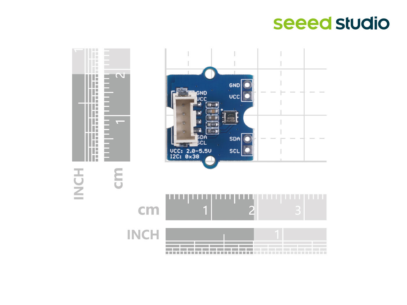 Grove - AHT20 I2C Industrial Grade Temperature and Humidity Sensor - Image 5