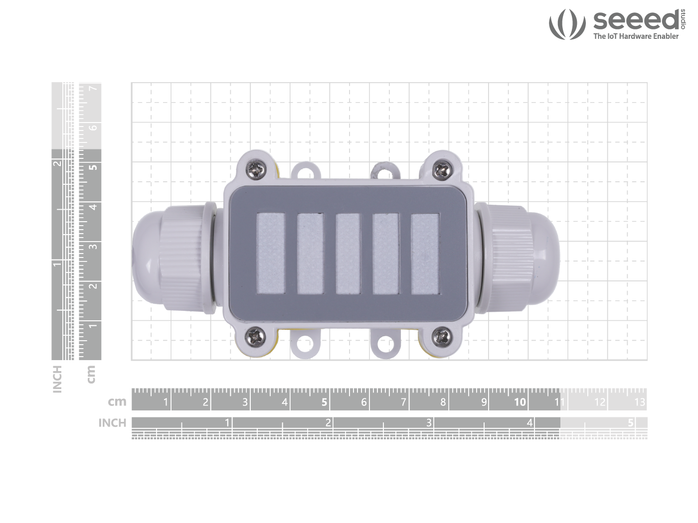 SenseCAP SOLO CO2 5000 (A2) - NDIR CO2 Sensor, MODBUS-RTU RS485 & SDI-12, with Waterproof Aviation Connector - Image 8