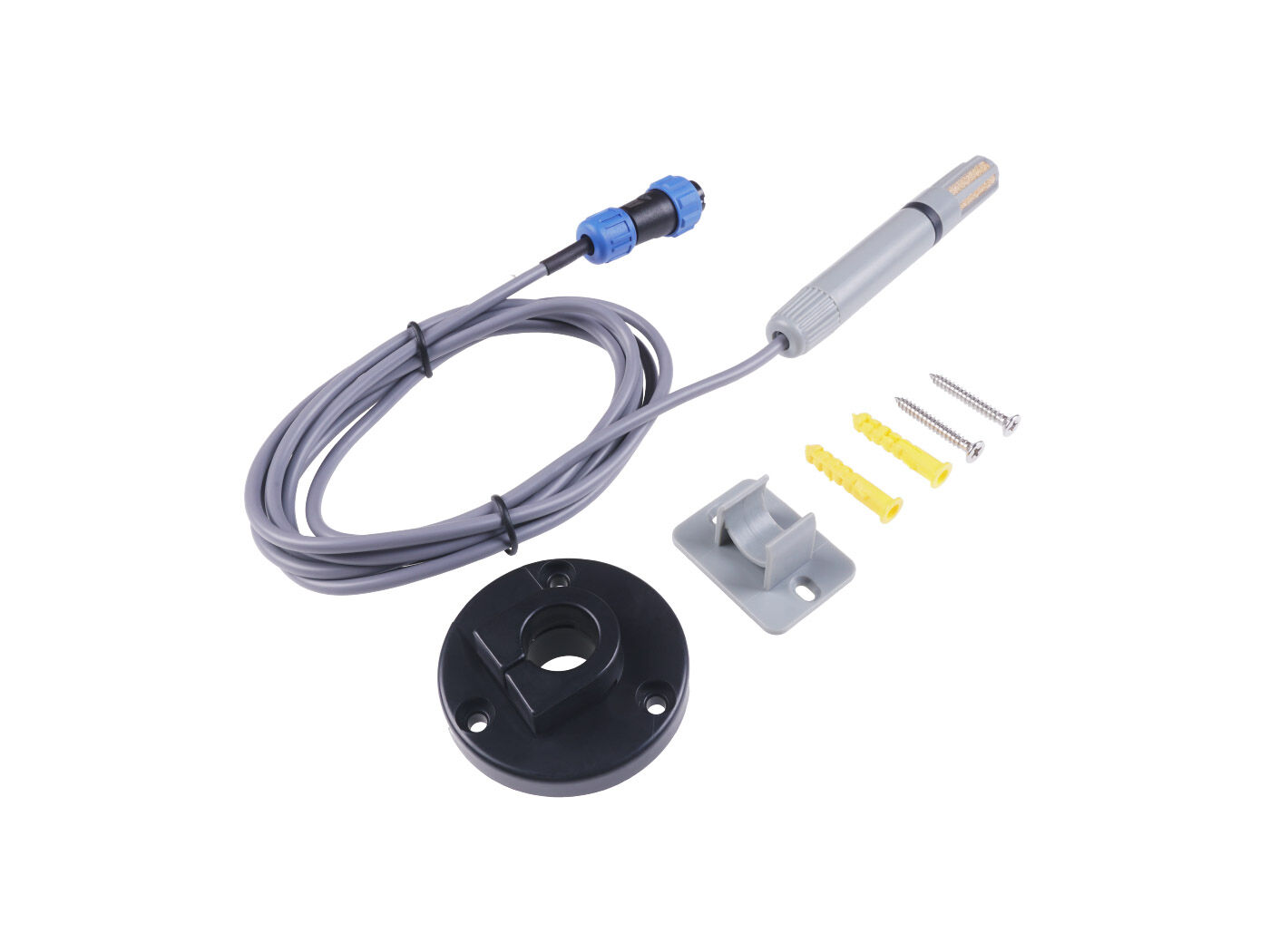Industrial MODBUS RS485 Air Temperature and Humidity Sensor, with Waterproof Aviation Connector - Image 2