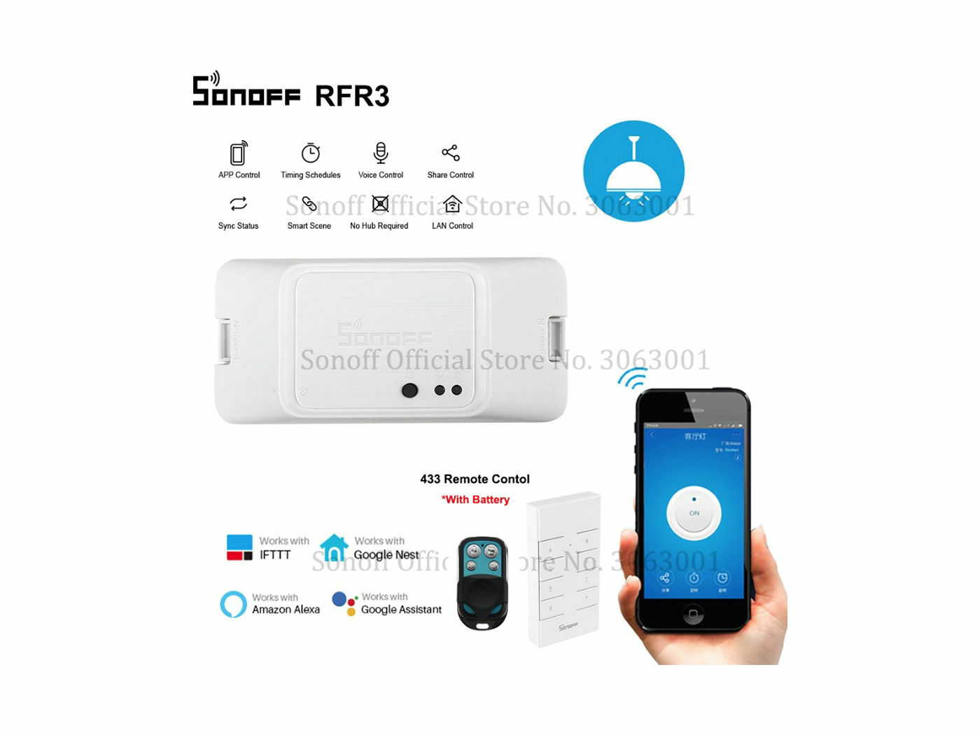 Sonoff RFR3 Wi-Fi Smart Switch - Image 6