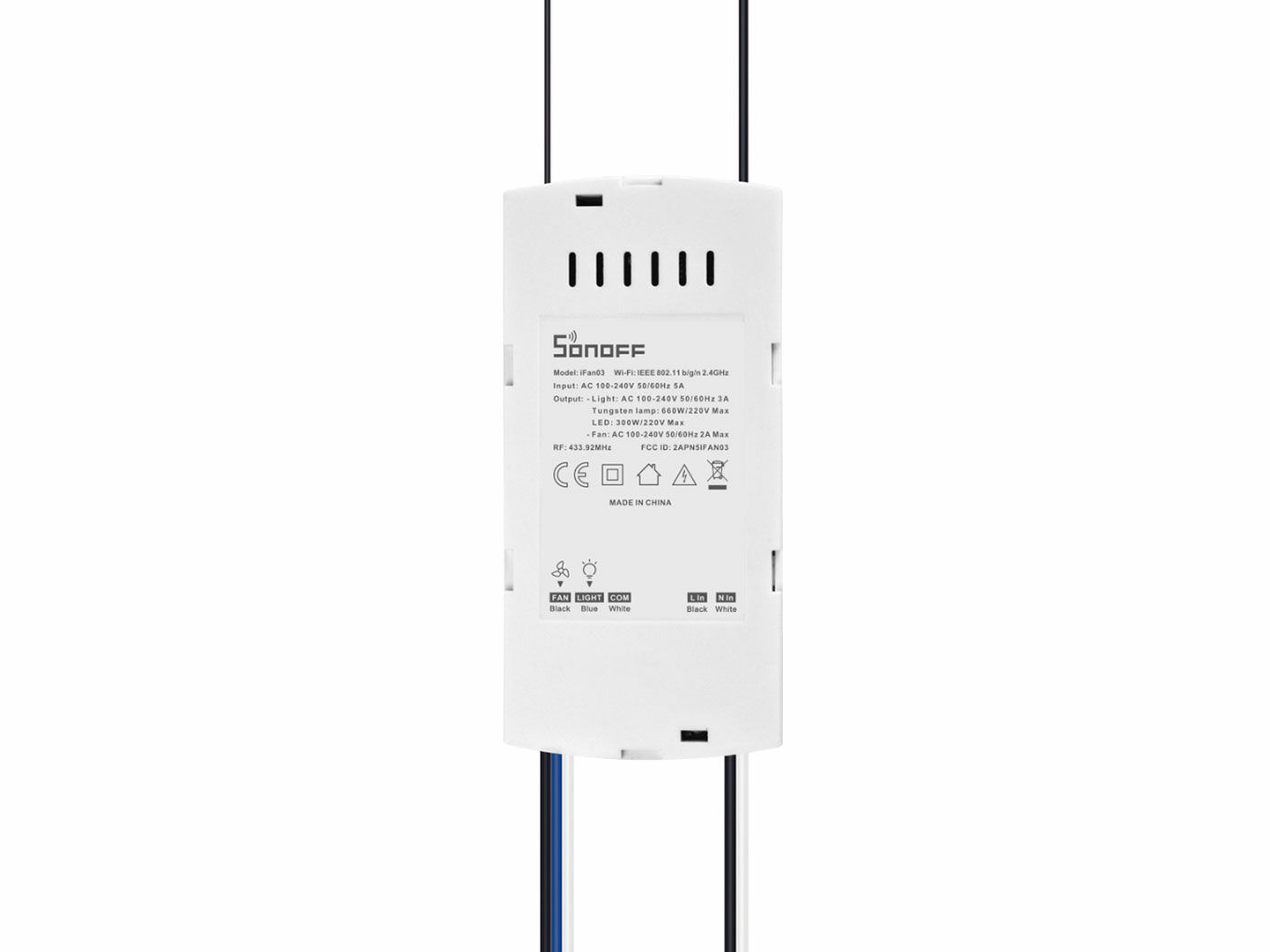 Sonoff iFan03 Wi-Fi Ceiling Fan & Light Controller - Image 7