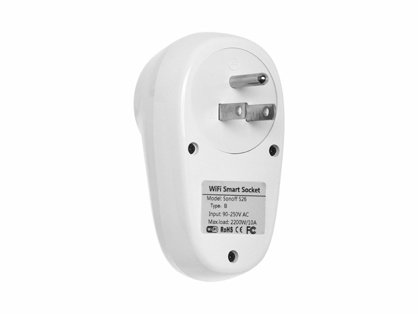 Sonoff S26 Wi-Fi Smart Plug - US Standard - Image 3