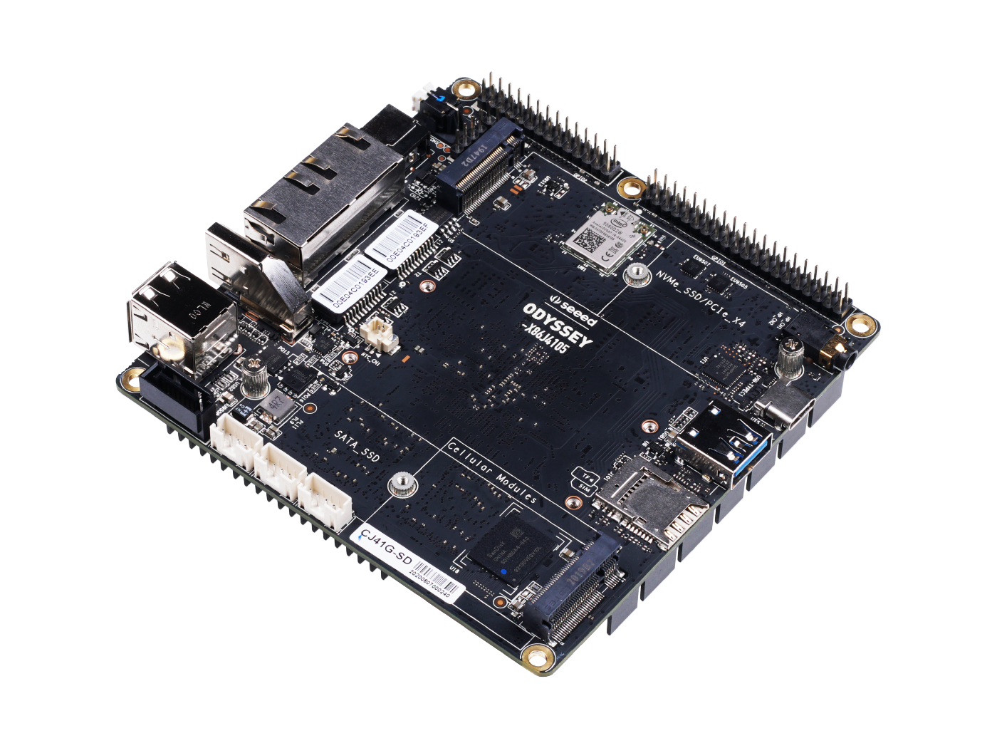 ODYSSEY - X86J4105864 Win10 Enterprise Activated Mini PC (Linux and Arduino Core) with 8GB RAM + 64GB eMMC (TELEC)