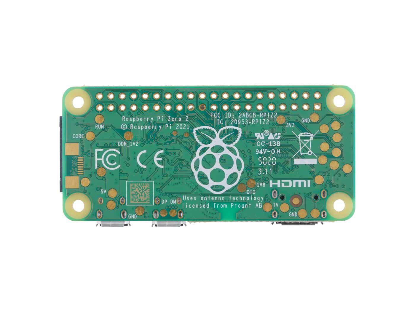 Raspberry Pi Zero 2 W (with quad-core CPU,Bluetooth 4.2,BLE,onboard antenna ,etc.) - Image 4