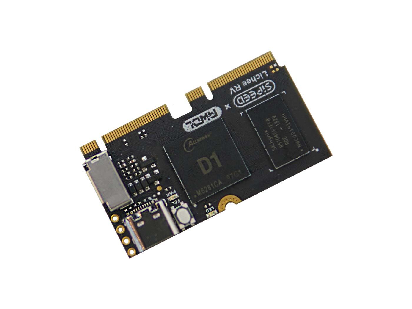 lichee RV-Nezha CM Allwinner D1 SoC with 1.14 Inch SPI LCD - Supported Linux - Image 2