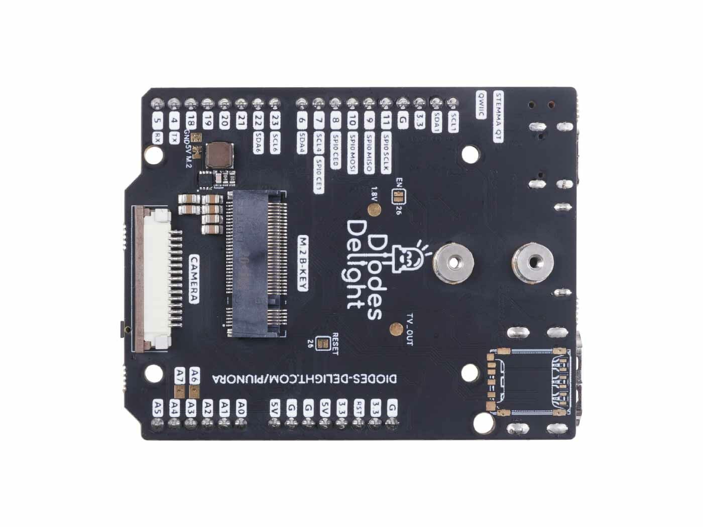 Piunora Raspberry Pi CM4 carrier board - standard HDMI port | M.2 B-KEY | PCI-e | ADC | Qwiic/Stemma QT connector - programmed with Linux - Image 4