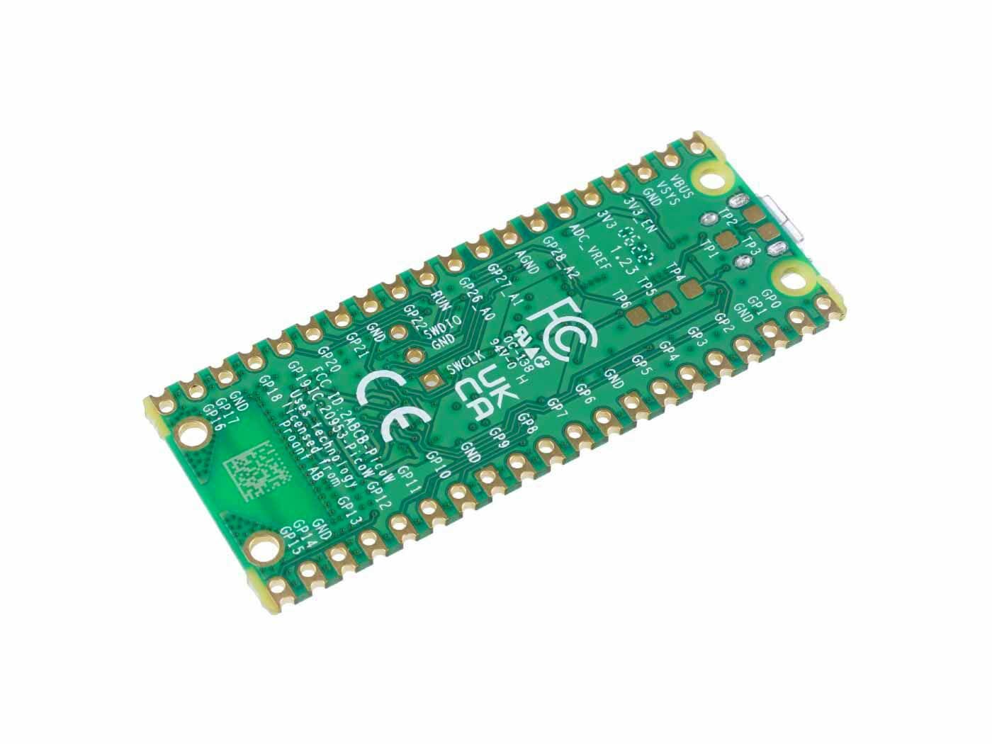 Raspberry Pi Pico W - Raspberry Pi RP2040 chip, Wi-Fi & Bluetooth 5.2 supported, beginner-friendly microcontroller, small & flexible design - Image 4