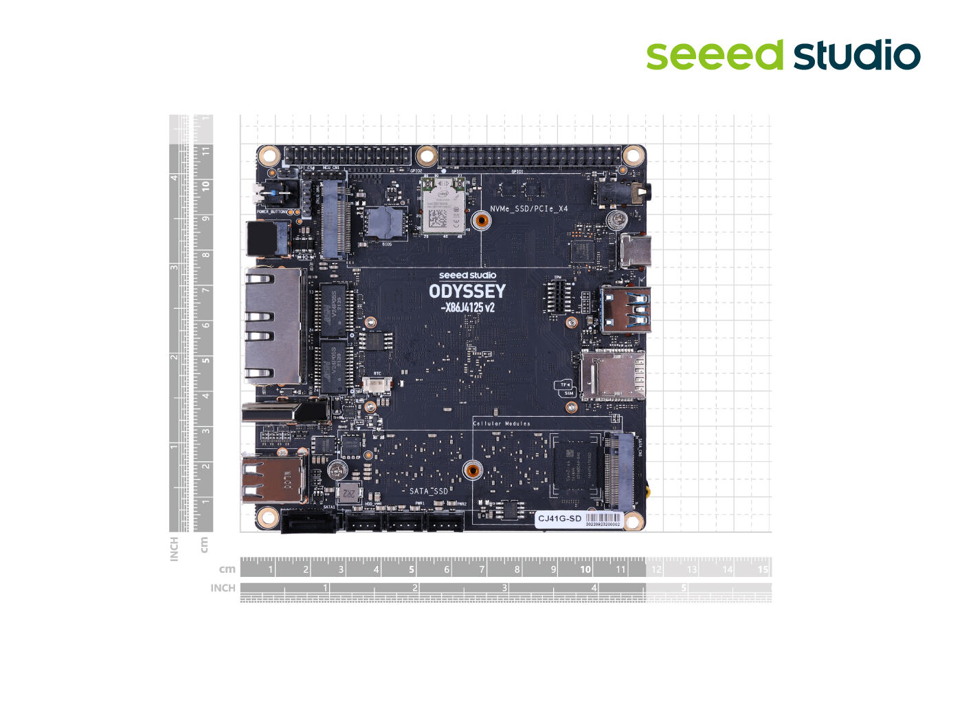 ODYSSEY - X86J4125864 v2 - with 64GB eMMC, Linux and RP2040 Core - Image 6