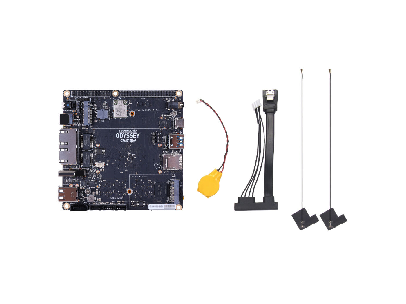 ODYSSEY - X86J4125800 v2(TELEC) - Linux and RP2040 Core - Image 5