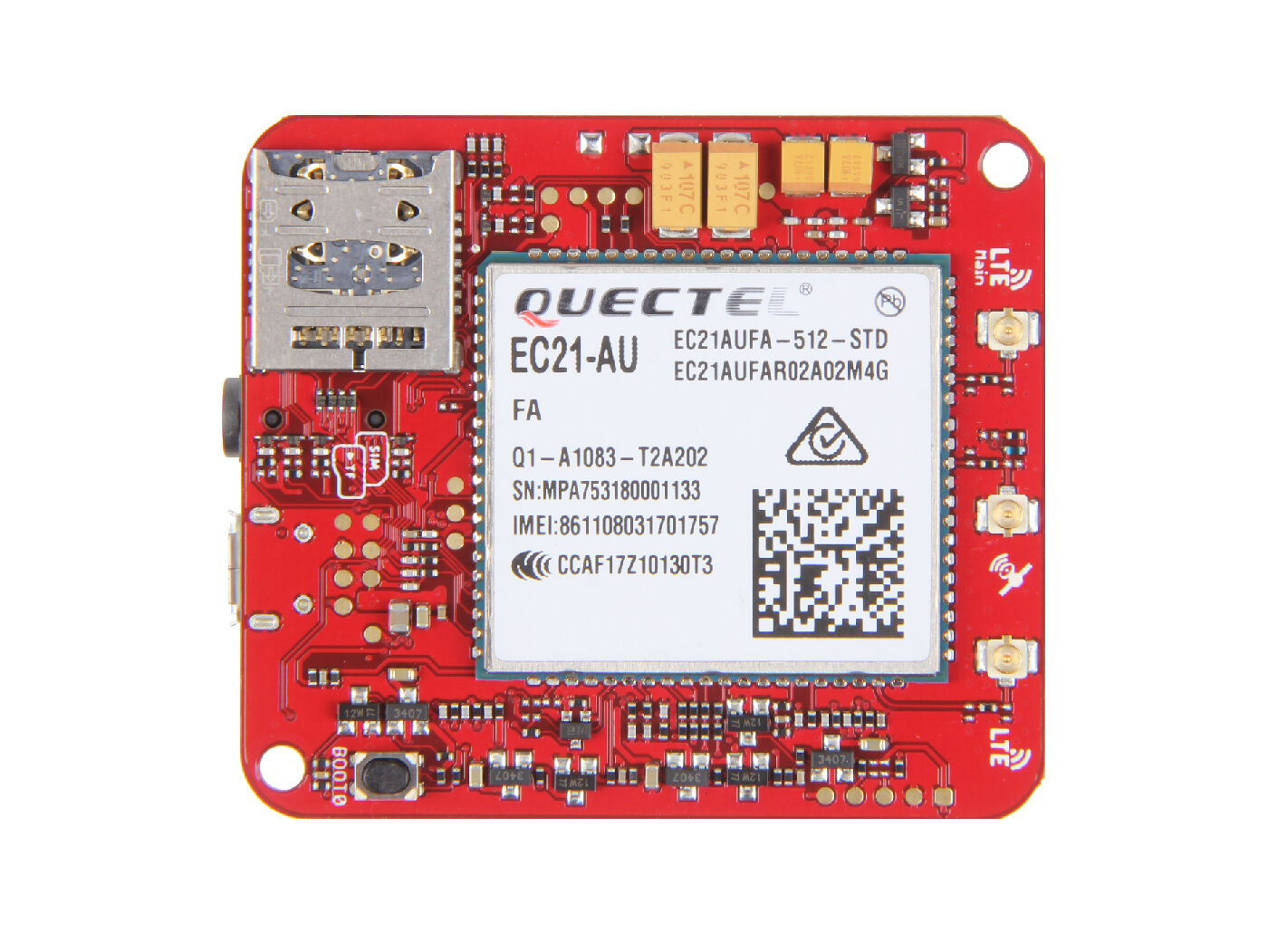 Wio LTE AU Version v1.3- 4G, Cat.1, GNSS - Image 3