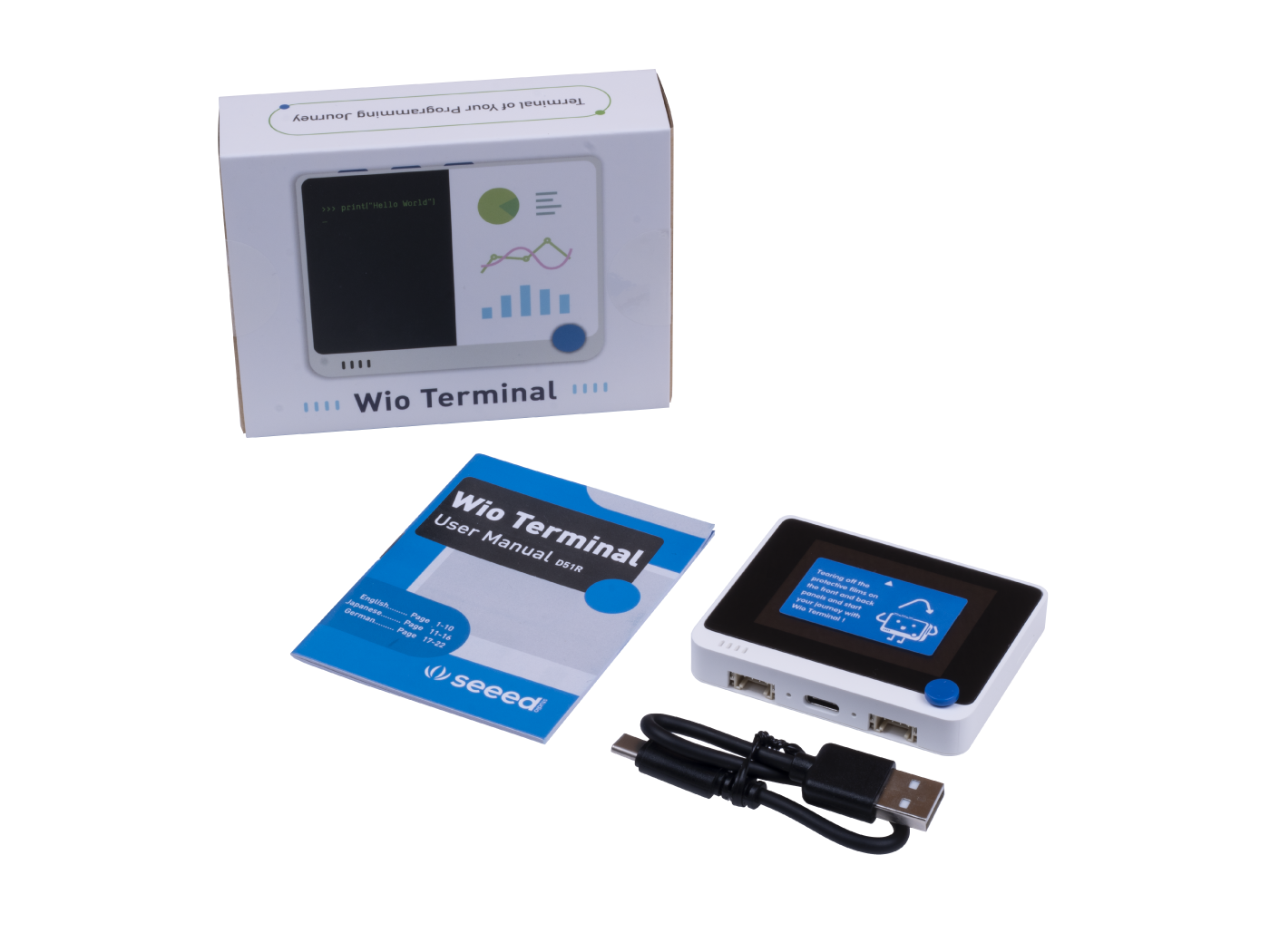 Wio Terminal: ATSAMD51 Core with Realtek RTL8720DN BLE 5.0 & Wi-Fi 2.4G/5G Dev Board with Free Course - Image 9