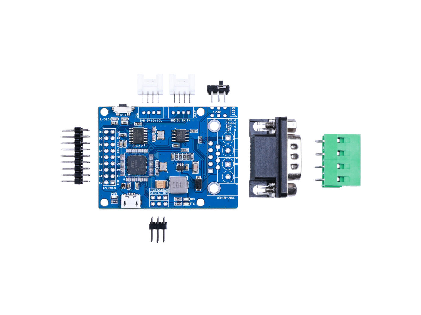 CANBed - Arduino CAN-BUS Development Kit (ATmega32U4 with MCP2515 and MCP2551) - Image 2