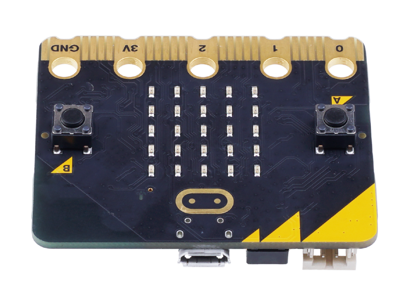 micro:bit v2 - with speaker, microphone, accelerometer, 2.4GHz radio/ BLE 5.0 - Image 3