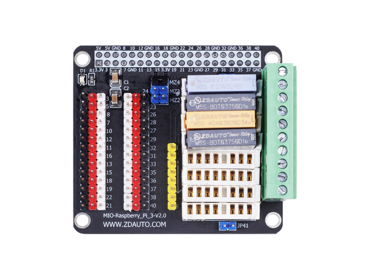 MIO Raspberry Pi 3 Starter Kit with Expansion Board, M5S I/O modules and PLC – Compatible with Raspberry Pi 3 - Image 2