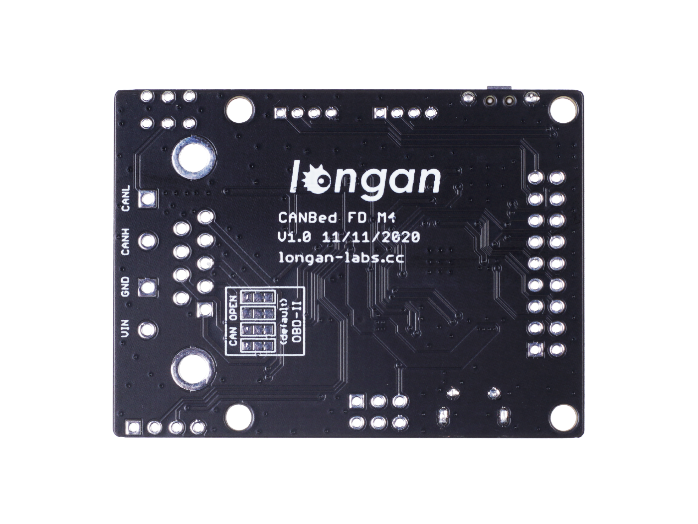 CANBed M4 Development Board with ATSAME51G19A MCU and MCP2542FD CAN Transceiver - Image 3