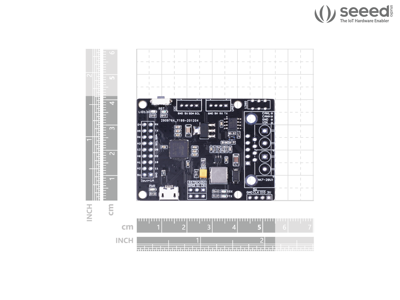 CANBed M4 Development Board with ATSAME51G19A MCU and MCP2542FD CAN Transceiver - Image 4