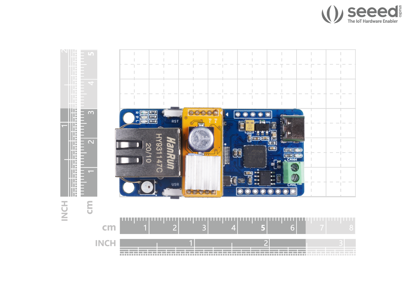 Squama CAN FD to Ethernet board with PoE - Image 4
