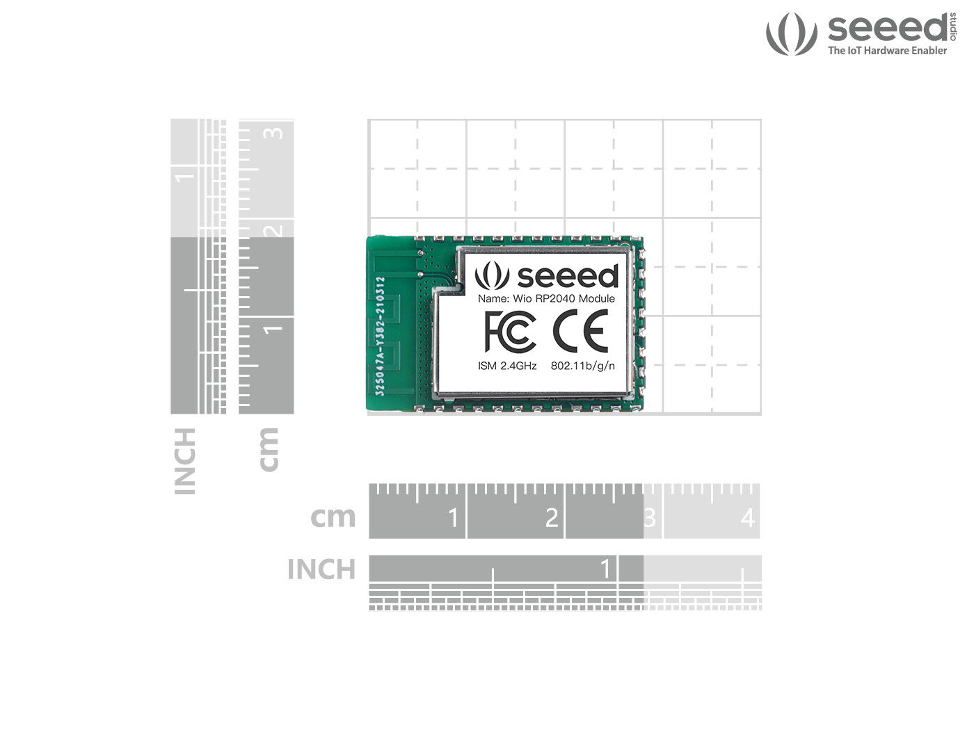 Wio RP2040 Module - Build-in RP2040 + ESP8285 WIFI chip - Wireless 2.4G & IoT Platform - Image 4