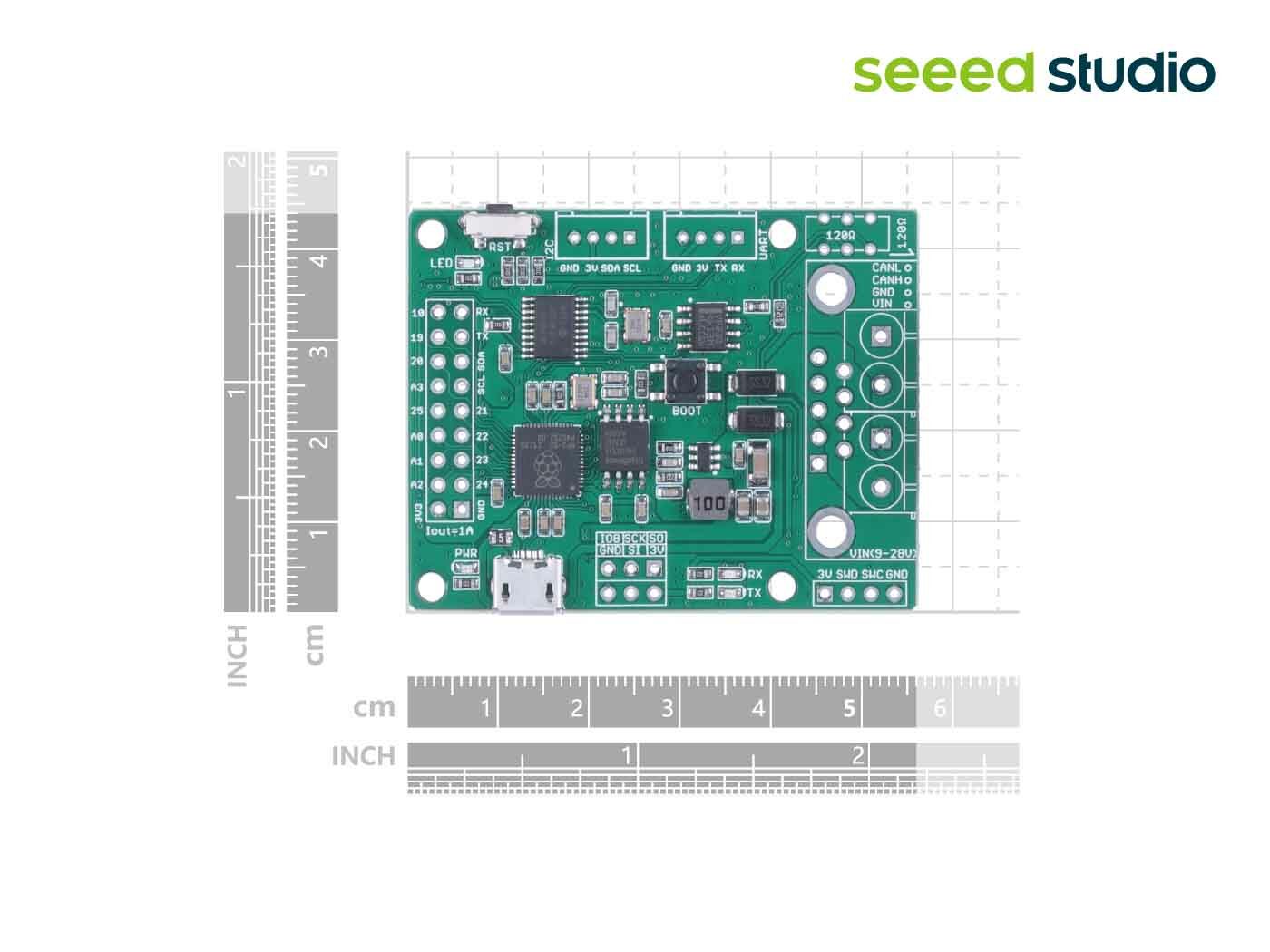CANBed - Arduino CAN-Bus RP2040 development board - Image 7