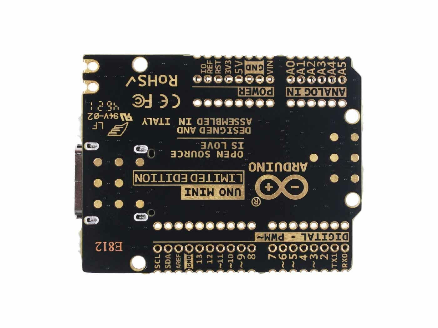 Arduino UNO Mini Limited Edition - luxury with unique serial number on PCB - Type-C connector - Image 4