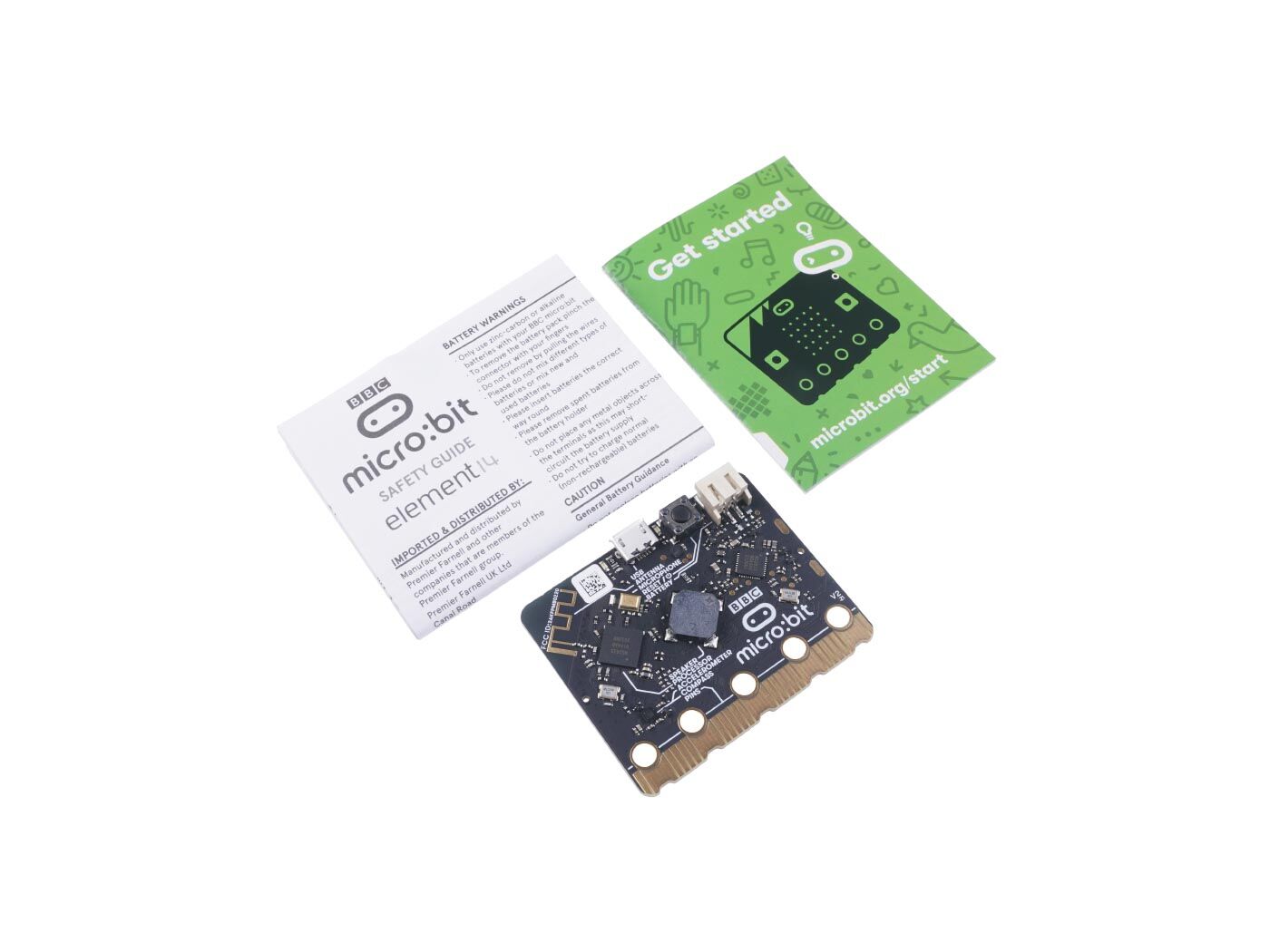 Micro:Bit V2.2- Card size MCU with Onboard Speaker, Accelerometer, MEMS microphone,2.4GHz radio/ BLE 5.0 - Image 5