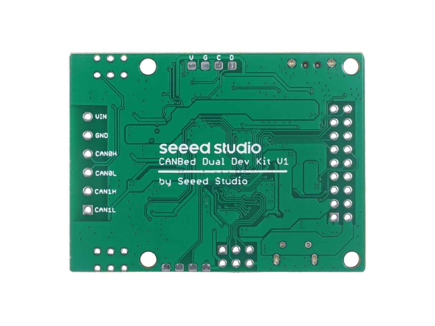 CANBed DUAL - RP2040 chip based Arduino CAN Bus dev board with 2 independent CAN Bus interfaces(CAN2.0 & CAN FD) - Image 2
