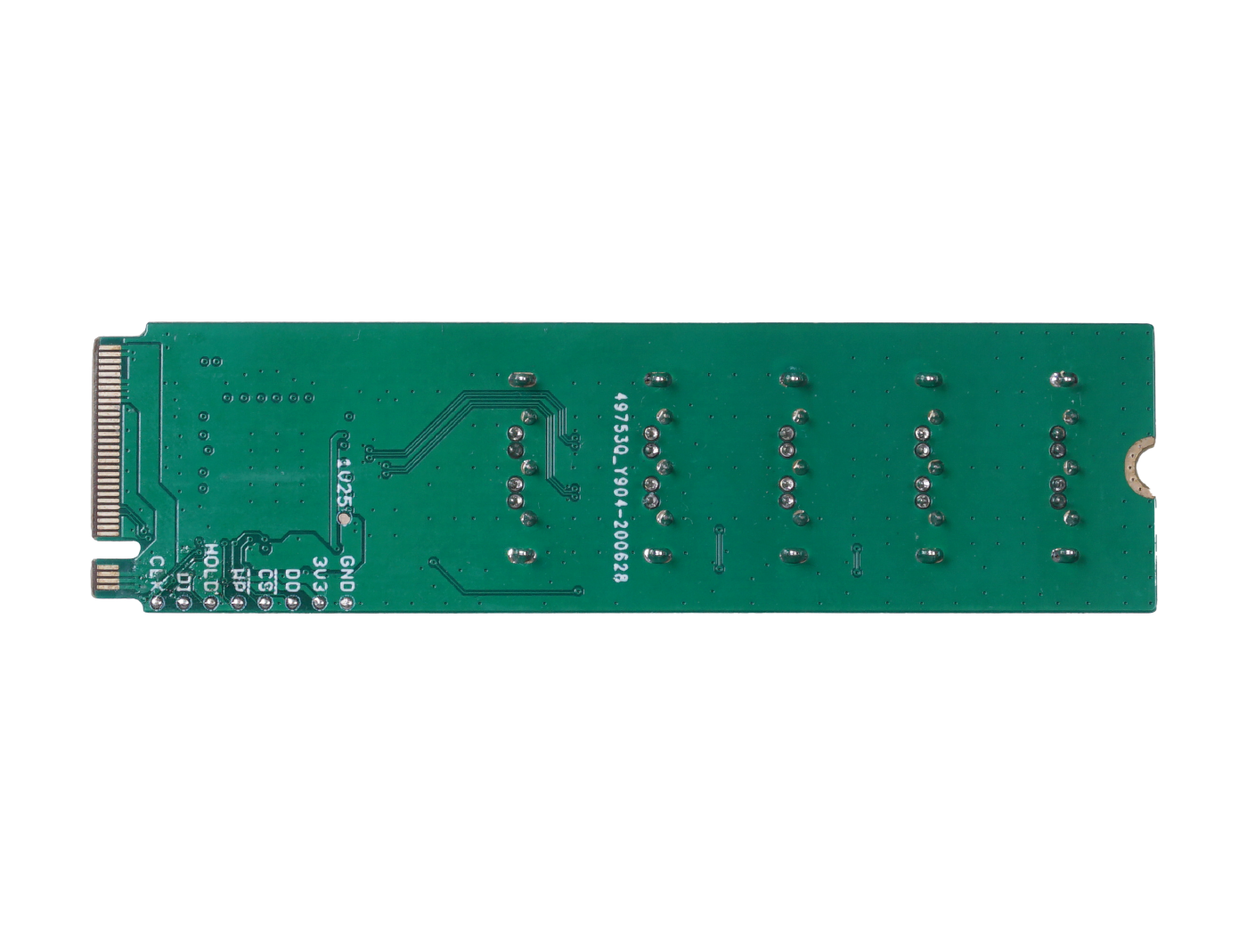 PCIe 3.0x2 M.2 NGFF Key-M to 5-Port 6Gbps SATA 3.0 Converter with JMB585 Chip - Suitable for ODYSSEY-X86J4105 - Image 3