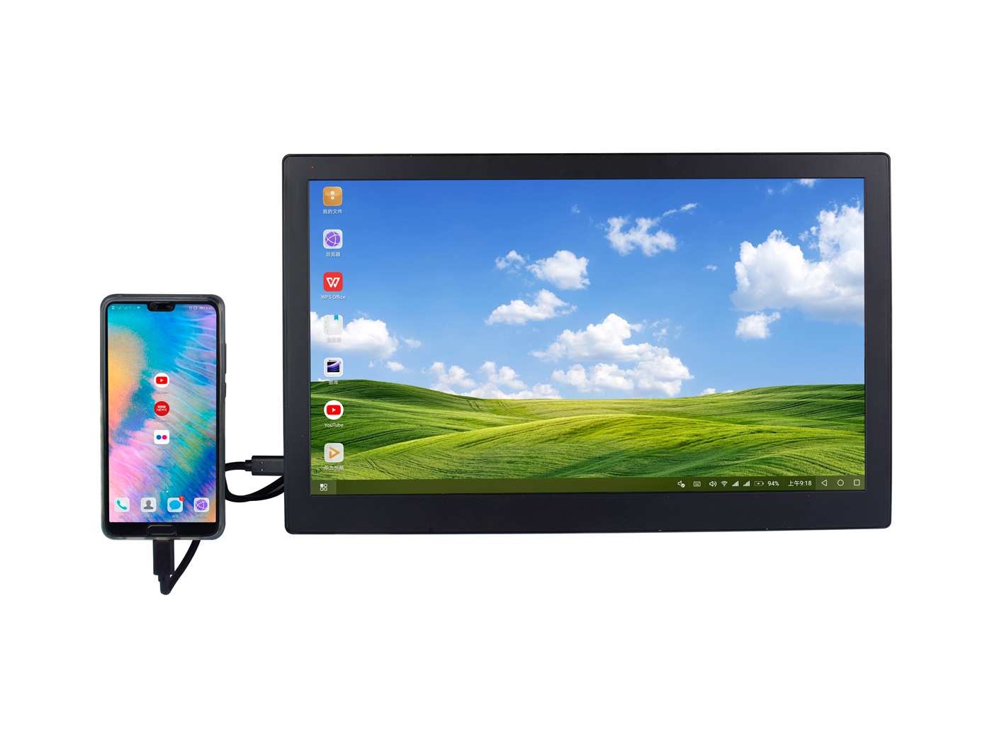 15.6 Inch 1920*1080 Full HD IPS Touch Screen Portable Monitor - Image 6
