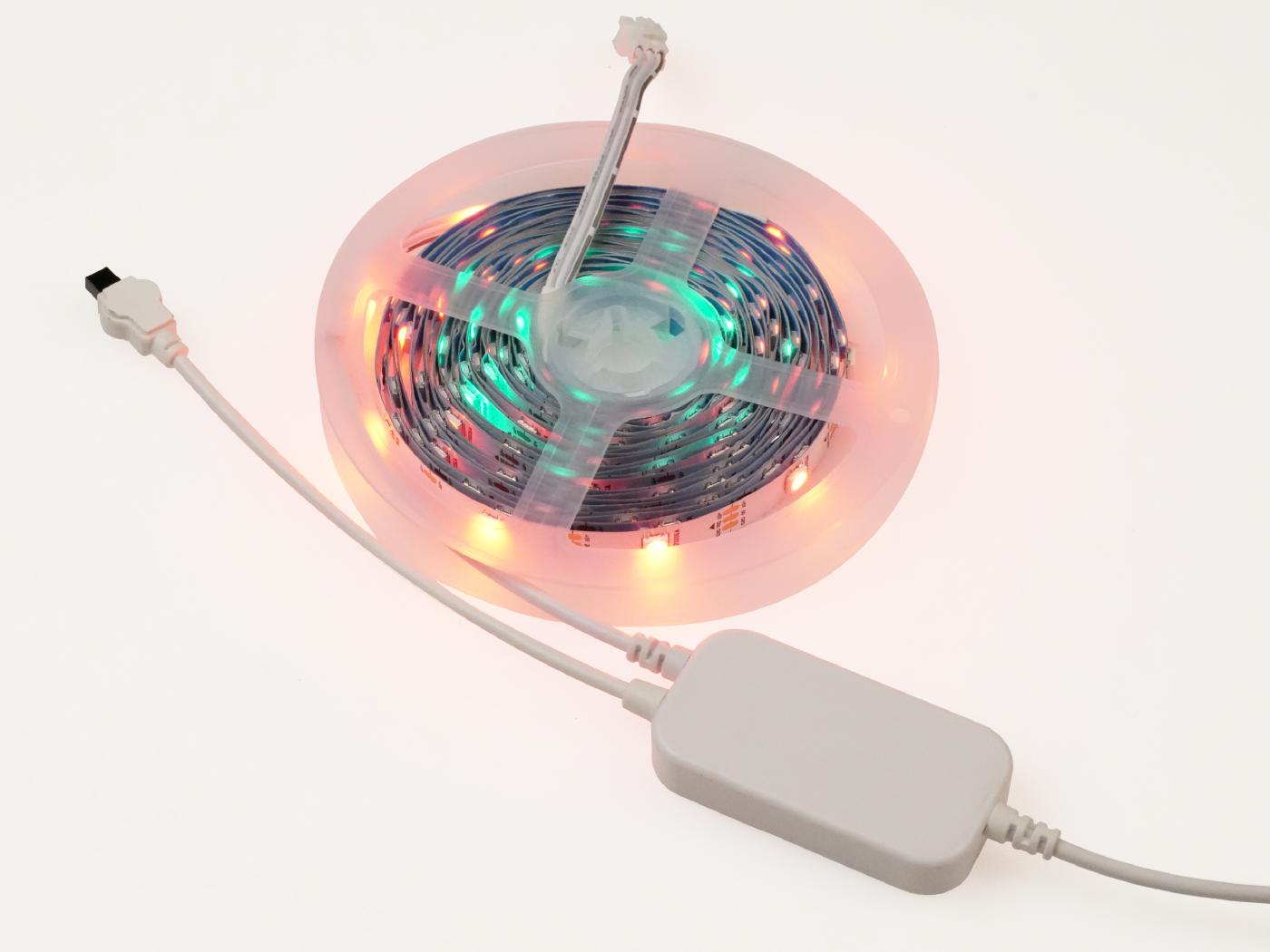 WS2812 RGB LED Strip (5m) with Remote – Infrared and Bluetooth Controllable - Image 3