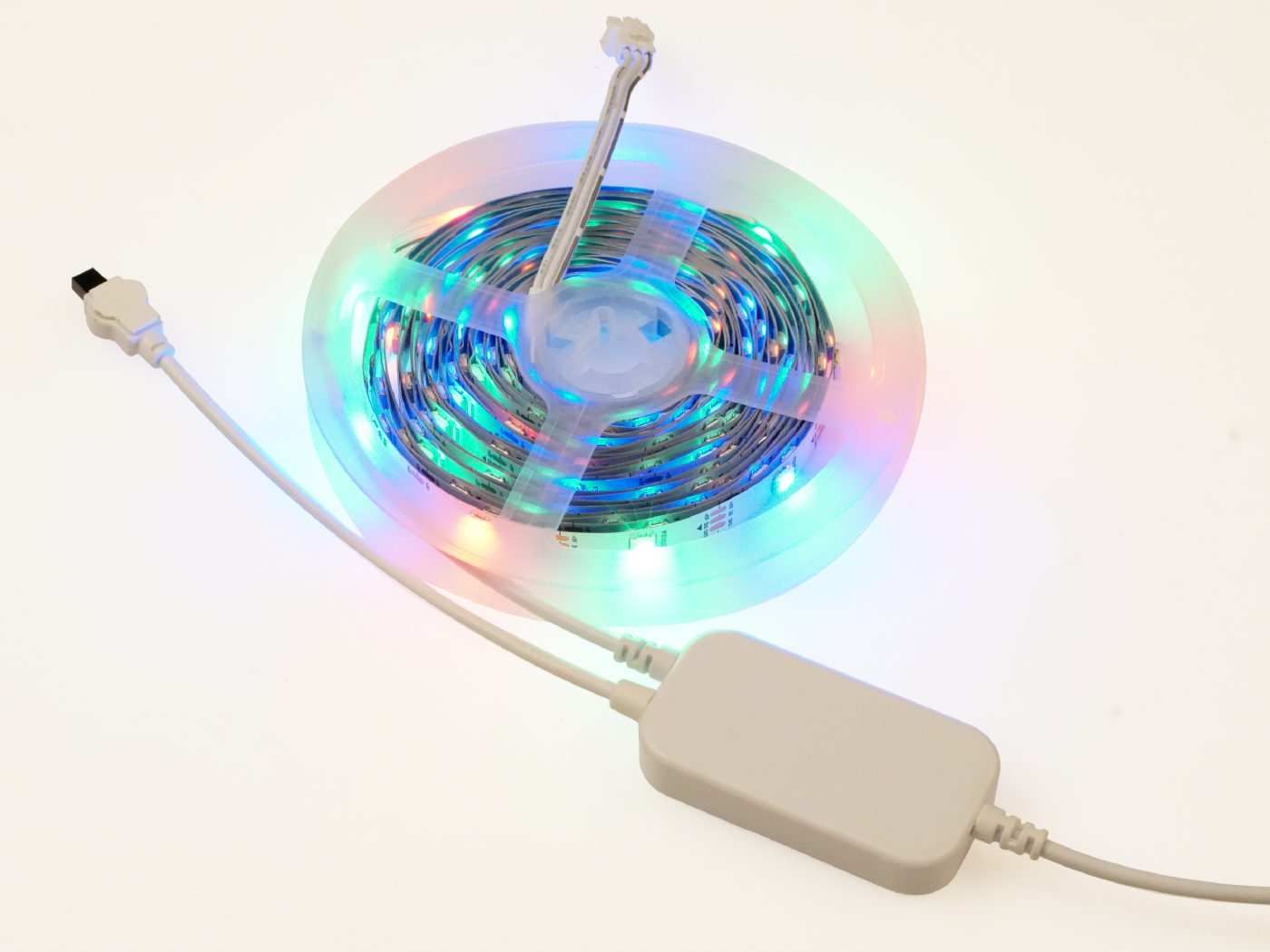 WS2812 RGB LED Strip (5m) with Remote – Infrared and Bluetooth Controllable - Image 2