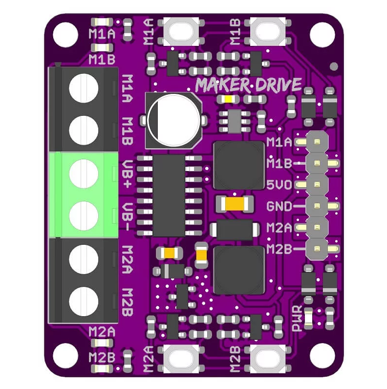 MAKER DRIVE - MIX1508 H-Bridge Motor Driver - Image 2
