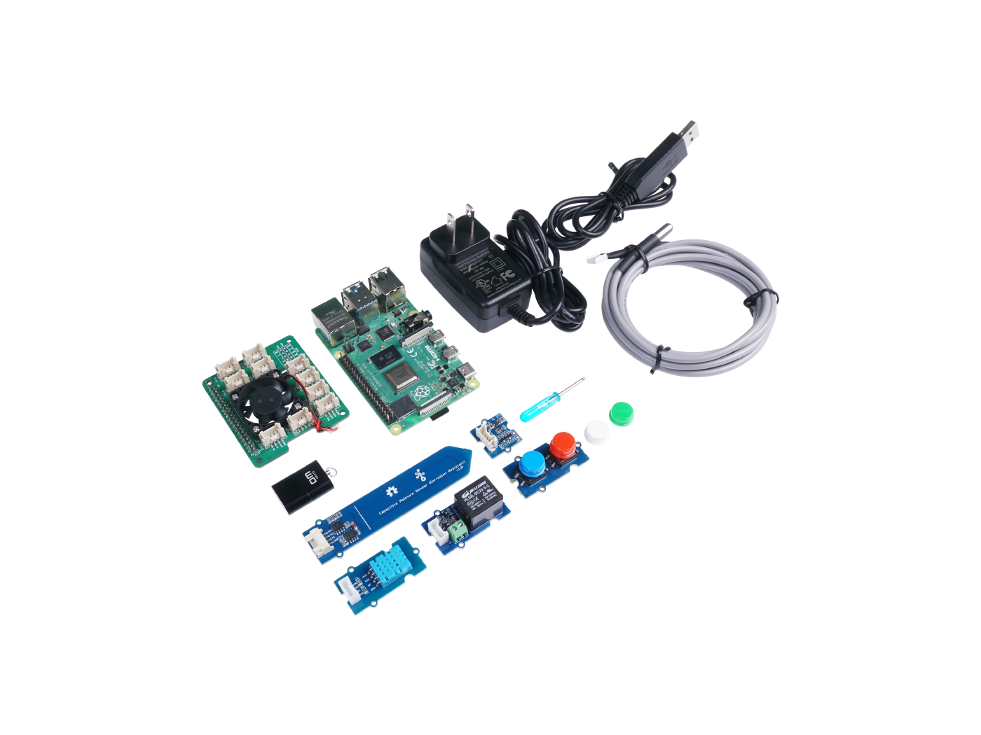 Grove Smart Agriculture Kit with Raspberry Pi 4 - designed for Microsoft FarmBeats for Students - Image 3