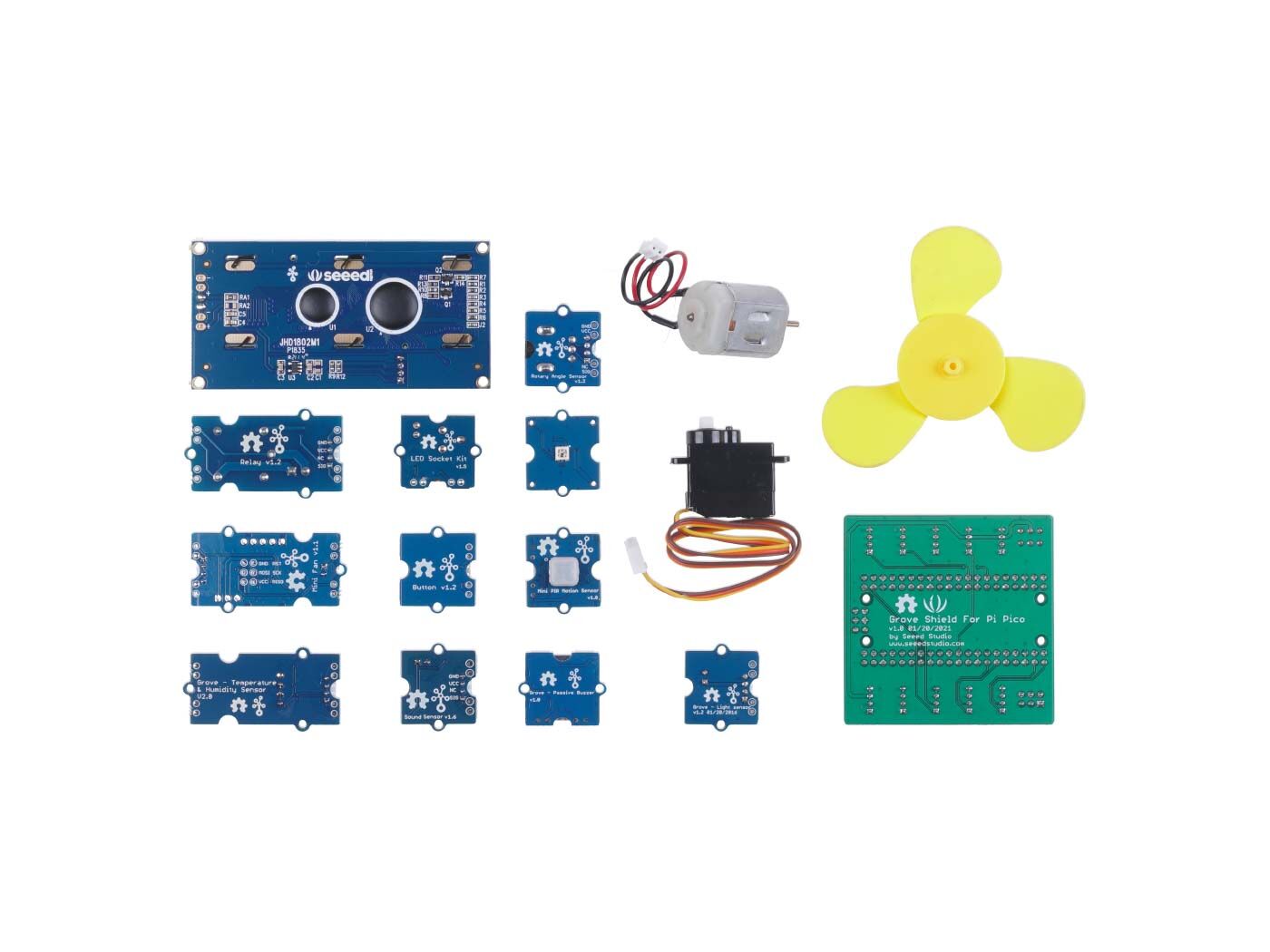 Grove Starter Kit for Raspberry Pi Pico with Free Course - Image 6