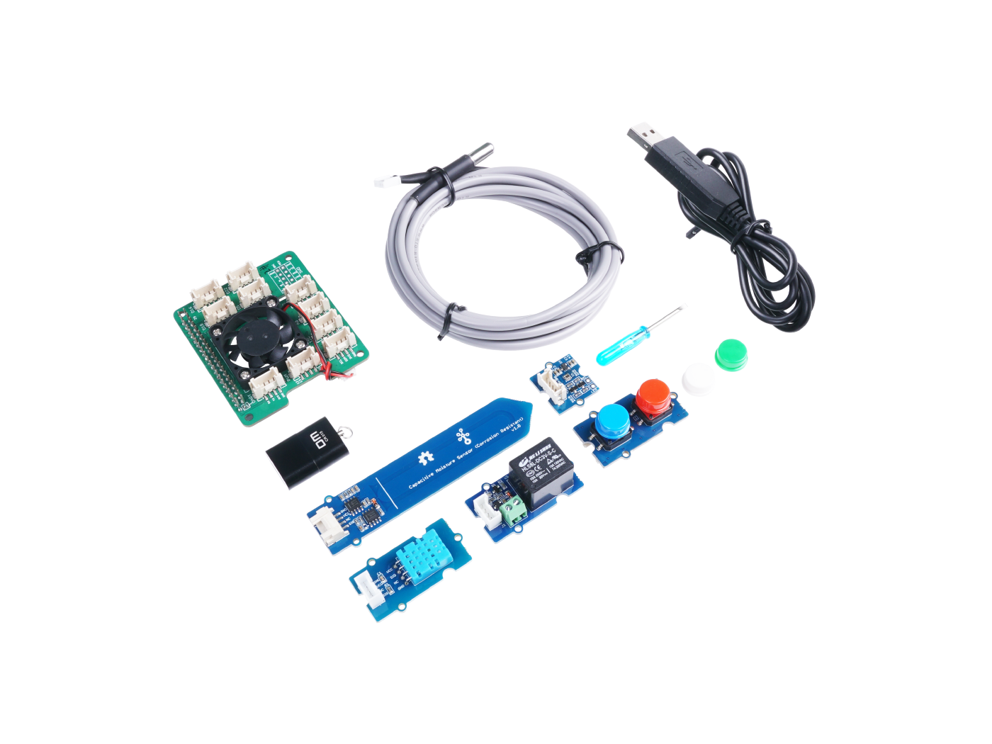 Grove Smart Agriculture Kit for Raspberry Pi 4 - designed for Microsoft FarmBeats for Students - Image 3